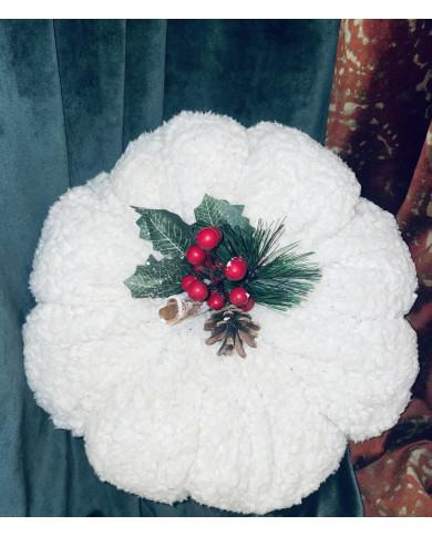 Λευκή Διακοσμητική Κολοκύθα